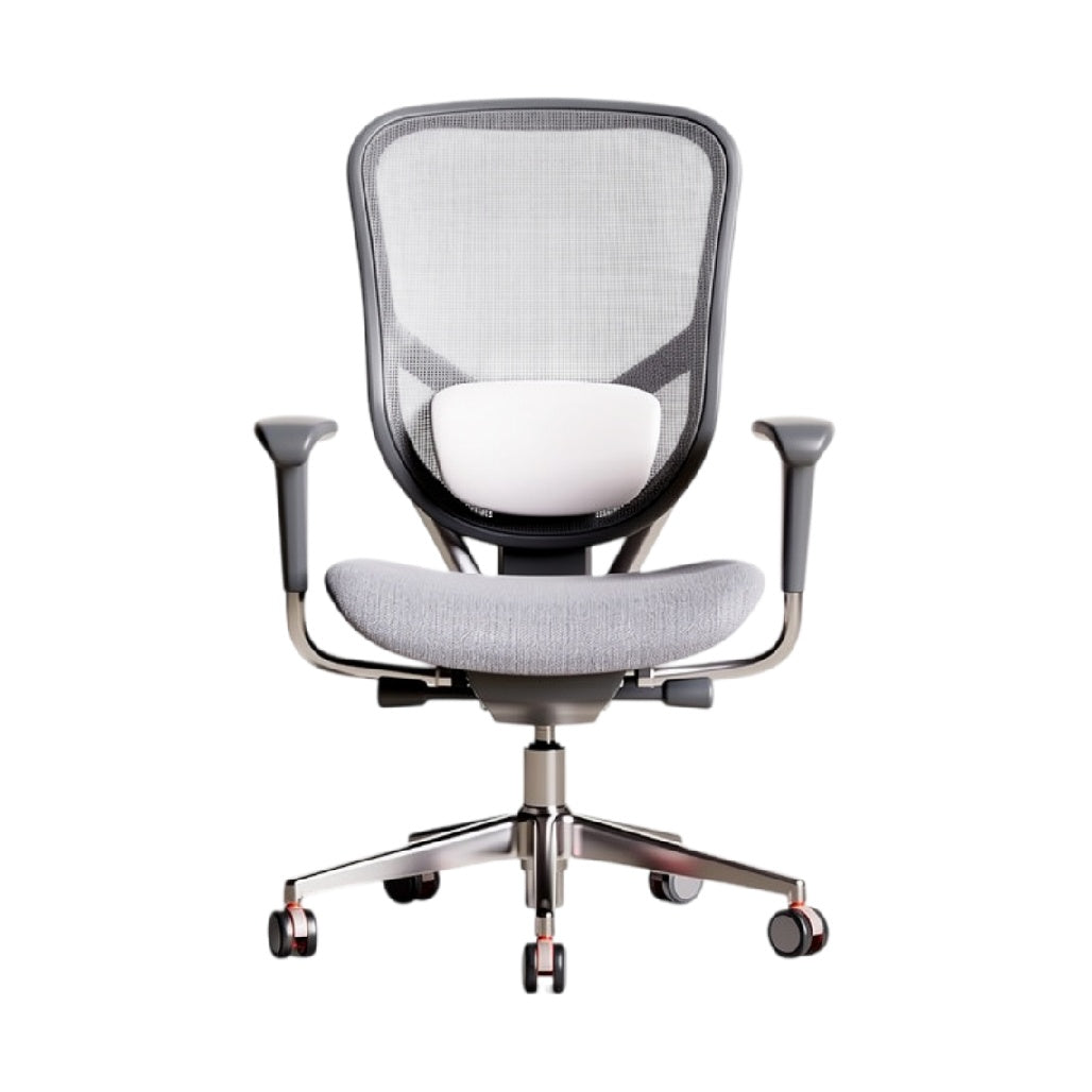 **Ergonomische bureaustoel met mesh rugleuning en verstelbare armleuningen**