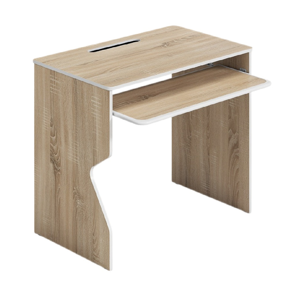 **Houten Bureau met Sleuf en Tweede Plank**